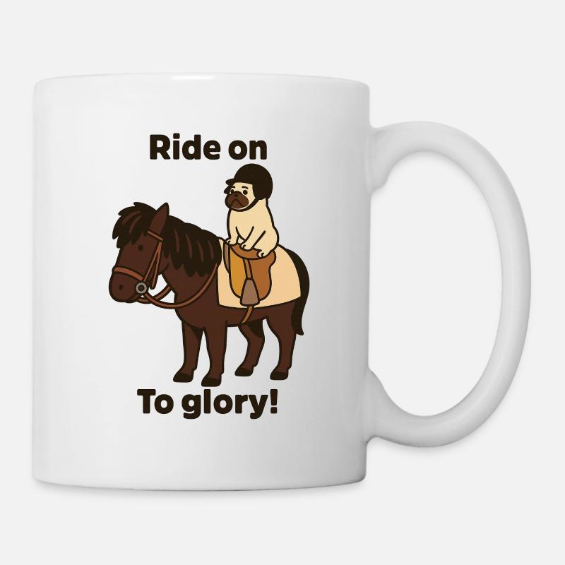 Ride On to Glory - Mug - white