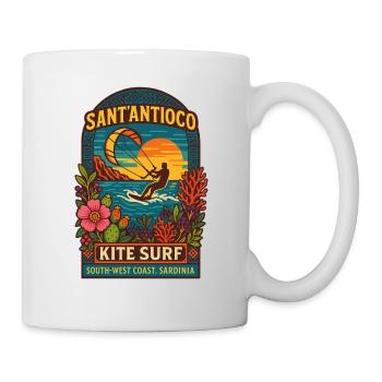SANTANTIOCO_KITE_SURF - Mug - white - Right