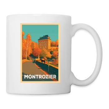 Montrozier, a village in France - Mug - white - Right