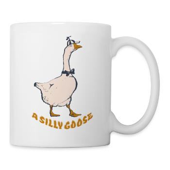 THE SILLY GOOSE - Mug - white - Right