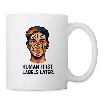 Inclusive Pride Awareness Artwork - Mug - white - Right