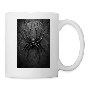 Black Widow Style Spider Art - Mug - white - Right