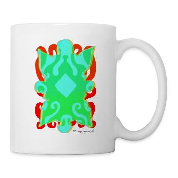 formulaires-tapisserie-2023-2_-4- - Mug blanc - blanc - Droite