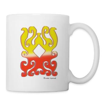 formulaires-tapisserie-2023-2_-13- - Mug blanc - blanc - Droite