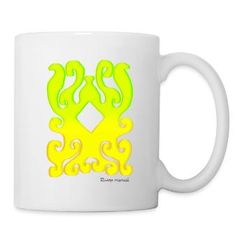 formen-wandteppich-2023-2_-12- - Tasse - Weiß - Rechts