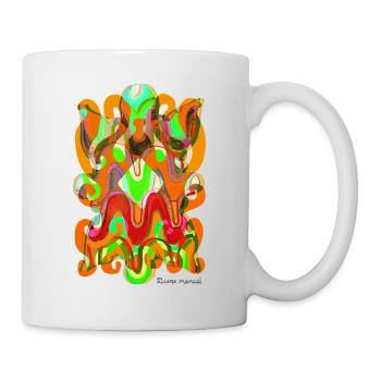 formulaires-tapisserie-2023-2_-7- - Mug blanc - blanc - Droite