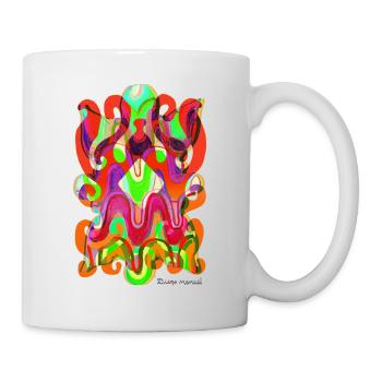 formulaires-tapisserie-2023-2_-8- - Mug blanc - blanc - Droite