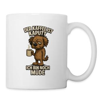 Morning grouch coffee: I'm tired - Mug - white - Right