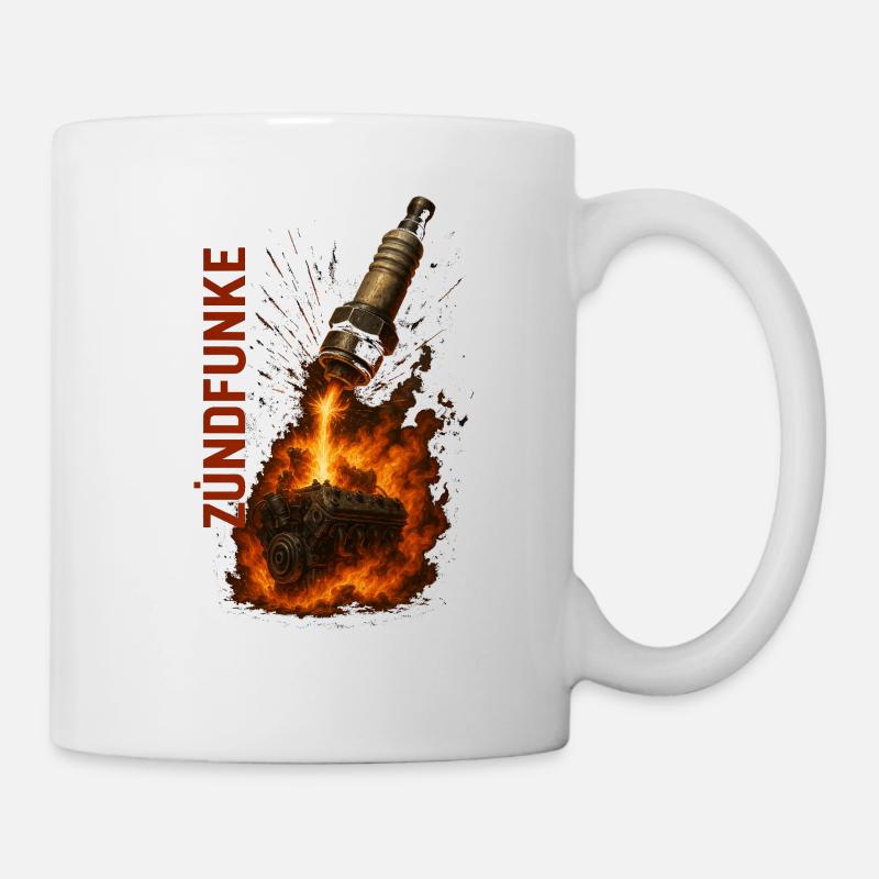 ZÜNDFUNKE – Firestarter - Tasse - Weiß