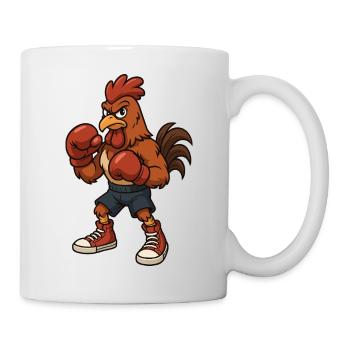 Boxeur - Mug blanc - blanc - Droite