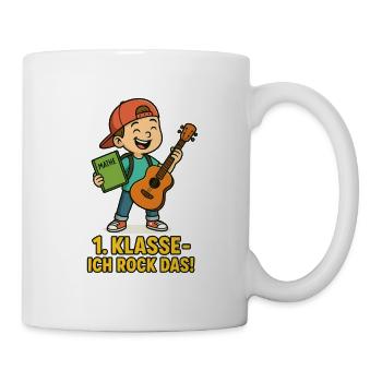 I rock the 1st class - Mug - white - Right