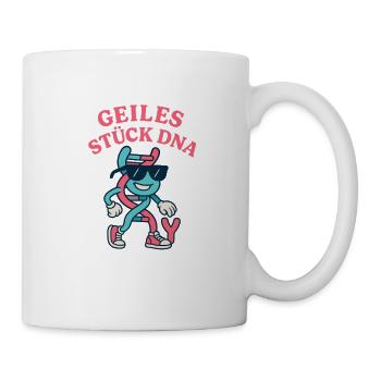 Geiles Stück DNA (Y) - Tasse - Weiß - Rechts