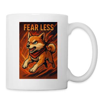 Brave Cane Corso with Motivational Message - Mug - white - Right