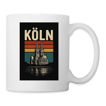 Köln - Tasse - Weiß - Rechts