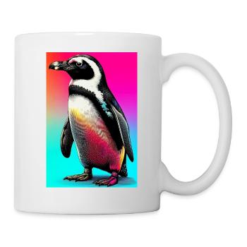 pingouin - Mug blanc - blanc - Droite