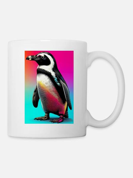 Pinguin - Tasse - Weiß