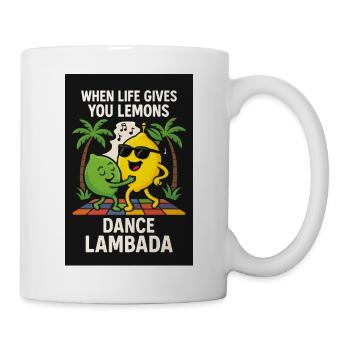Dance Lambada - Lemons with Moves - Mug - white - Right