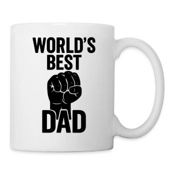 World's Best Dad T-Shirt - Mug - white - Right