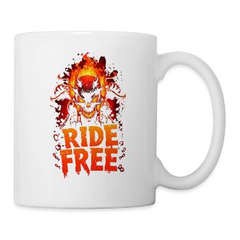 Ride Free Hellbike - Mug - white - Right
