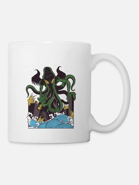 Meeresbewohner - Tasse - Weiß
