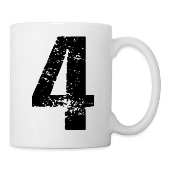 Justaucorps à 4 chiffres - Mug blanc - blanc - Droite