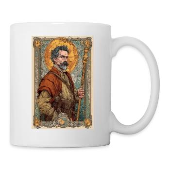 Steampunk Explorer Portrait - Mug - white - Right