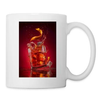 Spritziger Negroni-Cocktail - Tasse - Weiß - Rechts