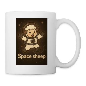 Space sheep - Mug blanc - blanc - Droite