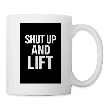 Motivational Fitness Saying - Mug - white - Right