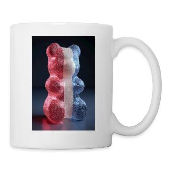 Glitter French Gummy Bear - Mug - white - Right
