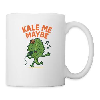 Chauve ludique avec musique et microphone - Mug blanc - blanc - Droite