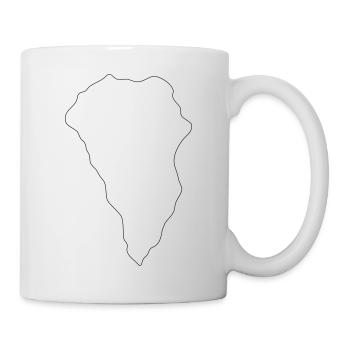 La Palma - Tasse - Weiß - Rechts