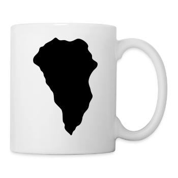 La Palma - Tasse - Weiß - Rechts