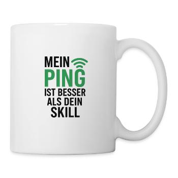 PingUIn - Tasse - Weiß - Rechts