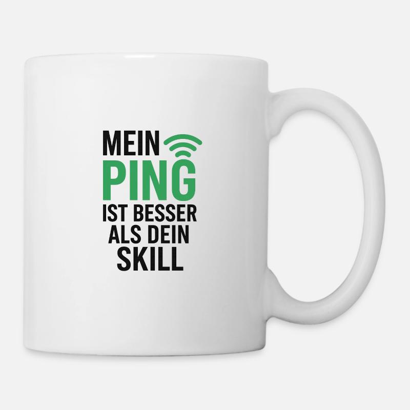 PingUIn - Tasse - Weiß