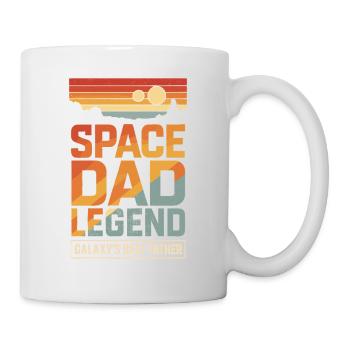 Dadalorian Papa - Space Dad Legend - Best Father - Mug - white - Right