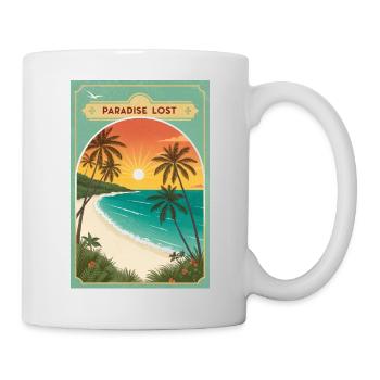 Paradise Lost 2050: The Last Sunset of Eden - Mug - white - Right