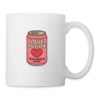 Motif de boîte magique d’amour pour les romantiques - Mug blanc - blanc - Droite