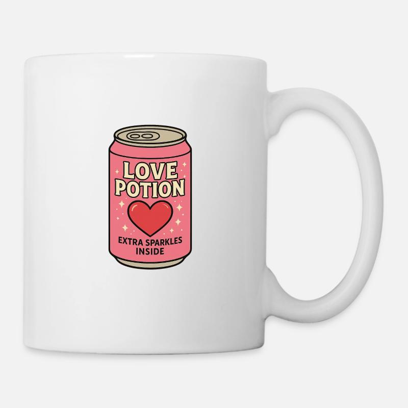 Love Magic Box Motif for Romantics - Mug - white
