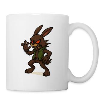 Warwick-Toni-Bunny (DefintelyNotBunny) - Tasse - Weiß - Rechts