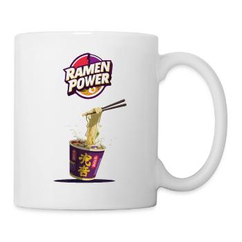 Puissance du ramen - Mug blanc - blanc - Droite