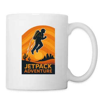 Jetpack Adventure - Mug - white - Right