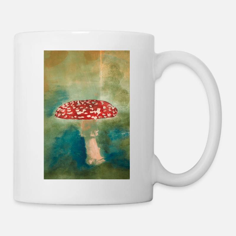 Fliegenpilz - Tasse - Weiß