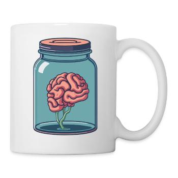 Brain Gift Idea For Medical Student - Mug - white - Right