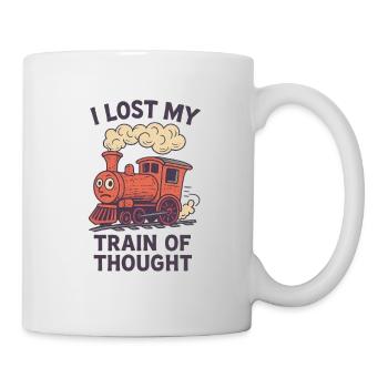 Denkmuster - Tasse - Weiß - Rechts