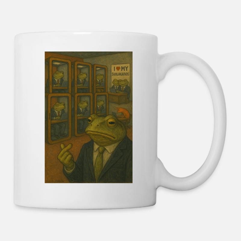 Le retour au bureau - Mug blanc - blanc