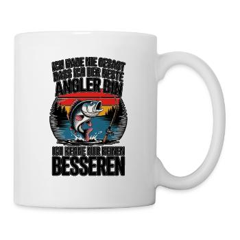 Best angler? I don't know anyone better! - Mug - white - Right