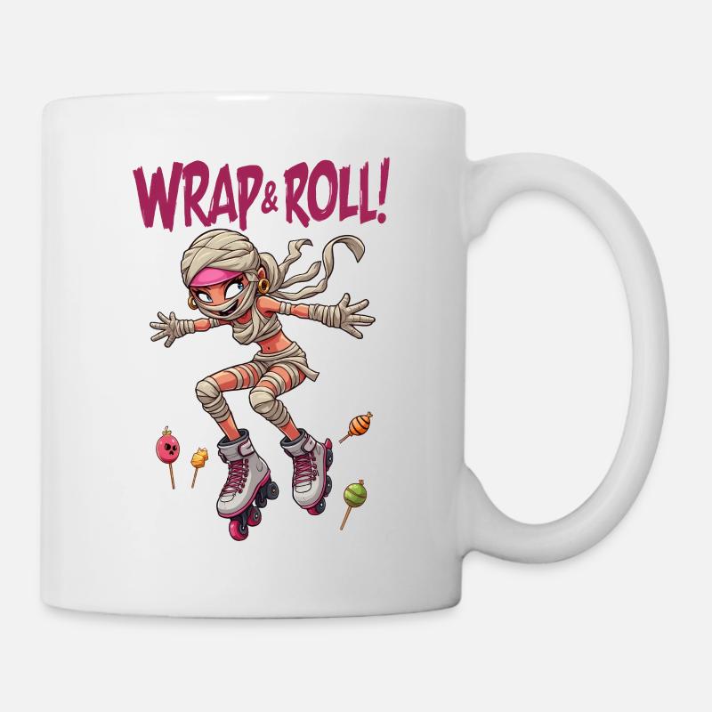 Cutie Roller Derby Momie - Halloween - Mug blanc - blanc