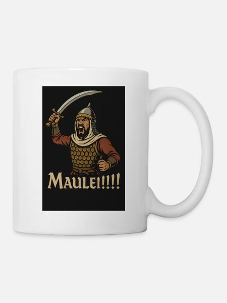 MAULEI! Arabischer Krieger - Tasse - Weiß