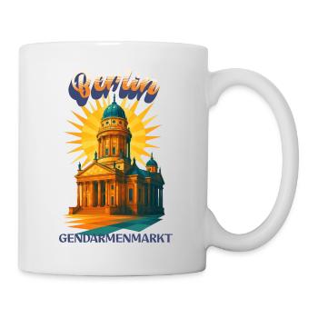 Berlin - GENDARMENMARKT - Urban Retro Dreams - Mug - white - Right